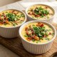 Purê com Bacon ao Molho Cheddar